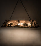 60"L Buffalo Island/Billiard Pendant