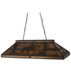 48"L Moose Island/Billiard Pendant