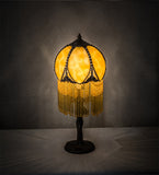 15"H Alicia Fringed Victorian Table Lamp