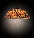 24"W Tiffany Fishscale Pendant