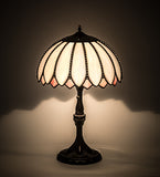 24"H Daisy Floral Table Lamp