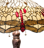 31"H Tiffany Hanginghead Dragonfly Table Lamp