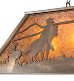 48"L Rustlers Southwest Island/Billiard Pendant