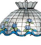 20"W Roseborder Pendant