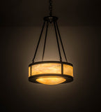 18"W Pomona Mission Inverted Pendant