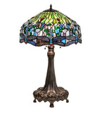 31"H Tiffany Hanginghead Dragonfly Table Lamp
