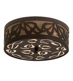 16"W Morning Glory Flushmount