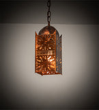 10"Sq Moroccan Mini Pendant