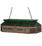 40"L Tiffany Gold Fringe Island/Billiard Pendant