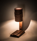 15"H Iron Mountain Rustic Accent Lamp