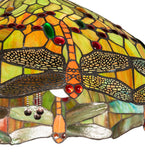 20"W Tiffany Hanginghead Dragonfly Pendant