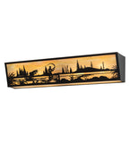 31"W Fly Fisherman Vanity Light