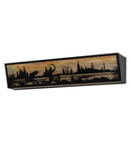 31"W Fly Fisherman Vanity Light