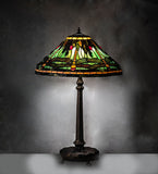 31"H Tiffany Dragonfly Table Lamp