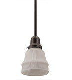 5"W Revival Oyster Bay Garland Mission Mini Pendant