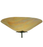 68"H Nehoc Fused Glass Contemporary Torchiere