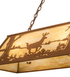 60"L Deer Island/Billiard Oblong Pendant