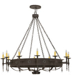 66"W Warwick 12 Lt Victorian Chandelier