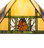 19.5"H Pinecone Ridge Table Lamp