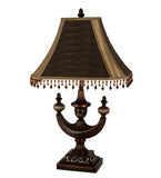 29"H Alhambra Oblong Victorian Desk Lamp