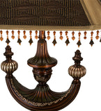 29"H Alhambra Oblong Victorian Desk Lamp