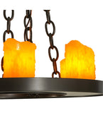 18"W Loxley 6 Lt Gothic Chandelier