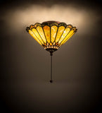 12"W Jadestone Carousel Flushmount