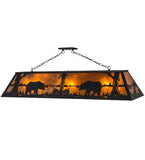 61"L Bear Island/Billiard Pendant-