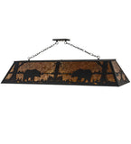 61"L Bear Island/Billiard Pendant-