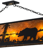 61"L Bear Island/Billiard Pendant-