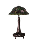 31"H Tiffany Rosebush Table Lamp