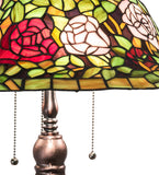 31"H Tiffany Rosebush Table Lamp