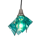 9"W Mente Swirl Handkerchief Mini Pendant