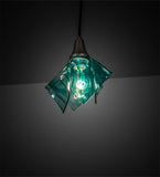 9"W Mente Swirl Handkerchief Mini Pendant