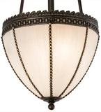 15"W Shansky Victorian Inverted Pendant