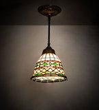 8"W Tiffany Roman Mini Pendant