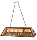 48"L Train Island/Billiard Oblong Pendant