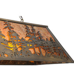 48"L Tall Pines Island/Billiard Pendant