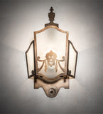 12"W Theatre Mask Wall Sconce