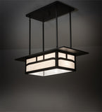 22"L Hyde Park Double Bar Mission Island Pendant