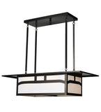 22"L Hyde Park Double Bar Mission Island Pendant