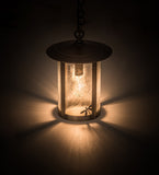 10"W Fulton Dragonfly Outdoor Pendant