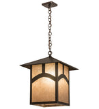 16"Sq Seneca Hill Top Outdoor Pendant