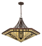 42"W Tiffany Sonoma Southwest Inverted Pendant