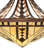 42"W Tiffany Sonoma Southwest Inverted Pendant