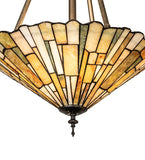 17"W Delta Jadestone Semi-Flushmount