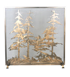 32"W X 33"H Tall Pines Fireplace Screen
