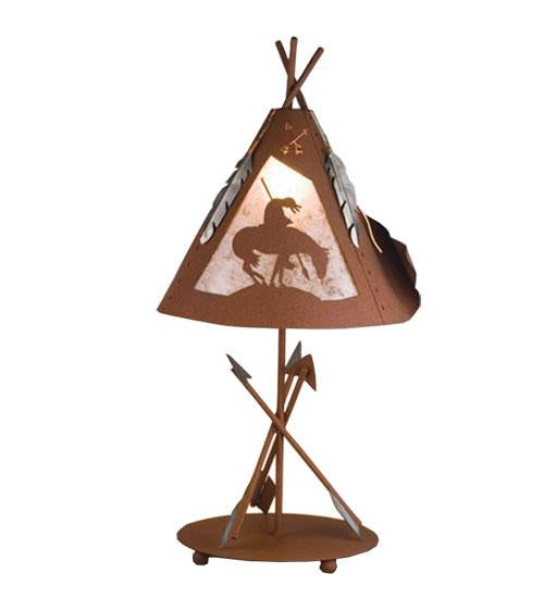 Western Table Lamps at Smashing Stained Glass & Lighting