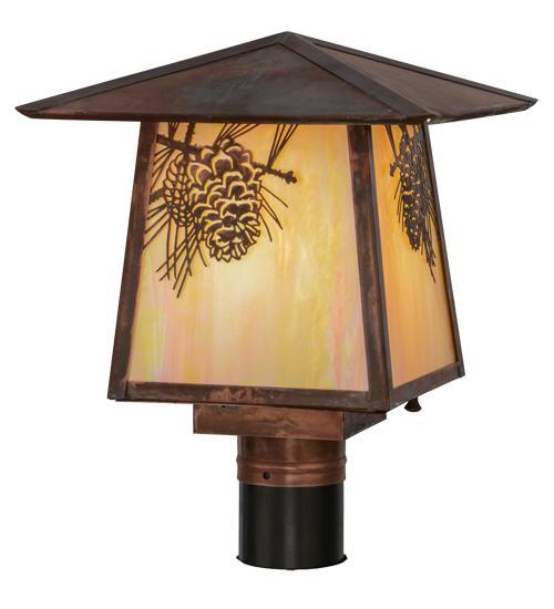 Outdoor Post Lights at Smashing Stained Glass & Lighting