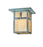 9"Sq Hyde Park T Mission Outdoor Flush Mount